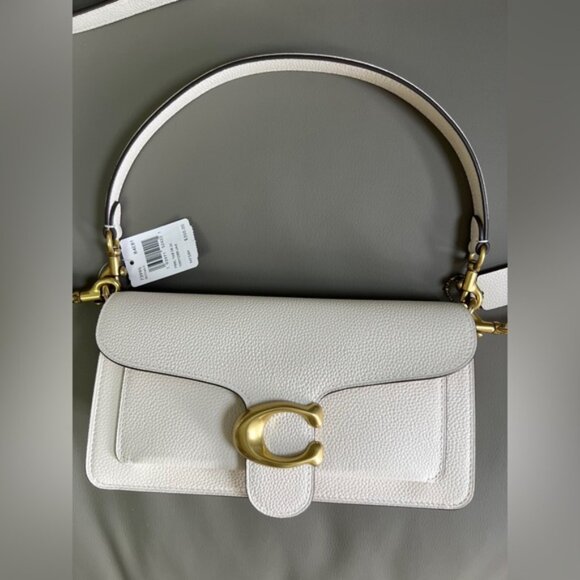 Coach Tabby Shoulder Bag 26 in white - Picture 2 of 9